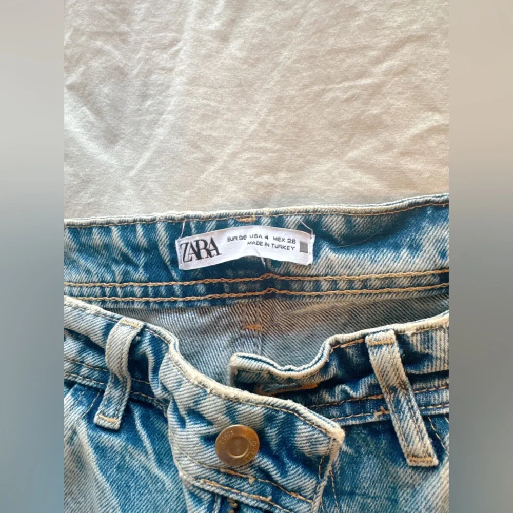 Light Blue Denim Shorts